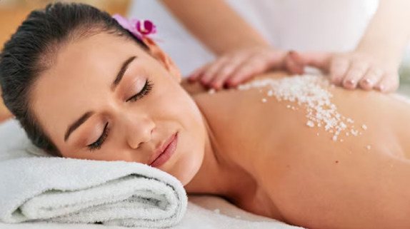 Body Scrub and Massage Combo